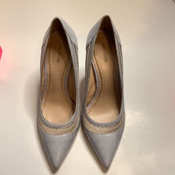 Pour La Victoire Cailyn Lilac Snake Mesh Women’s Heel size 9 9M Brand New - Picture 3 of 14